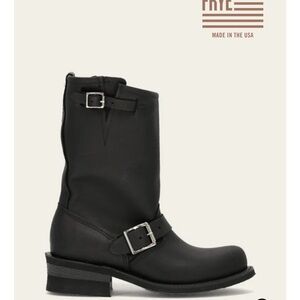 Frye Black Heeled Boots